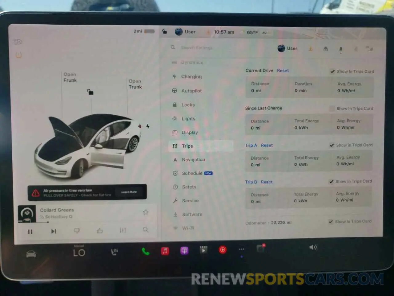 9 Photograph of a damaged car 5YJ3E1EB4MF061986 TESLA MODEL 3 2021