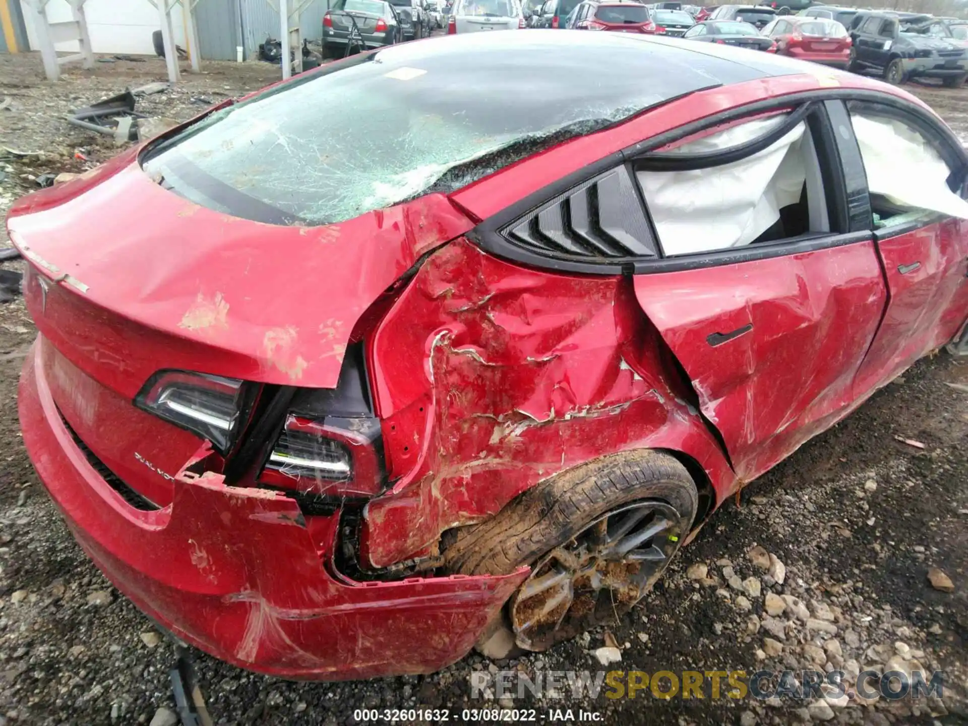 6 Photograph of a damaged car 5YJ3E1EB4MF067335 TESLA MODEL 3 2021