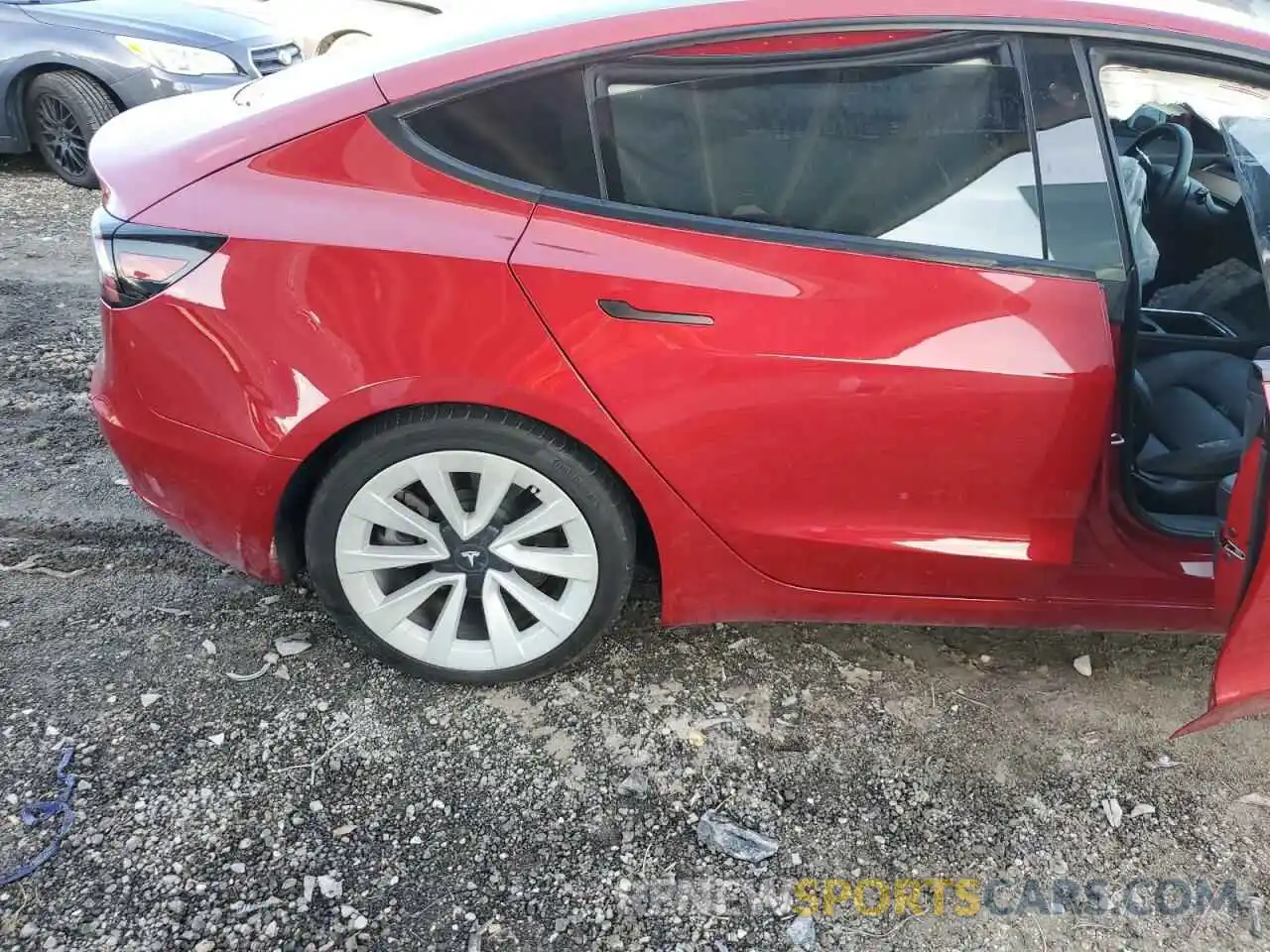 6 Photograph of a damaged car 5YJ3E1EB4MF849280 TESLA MODEL 3 2021