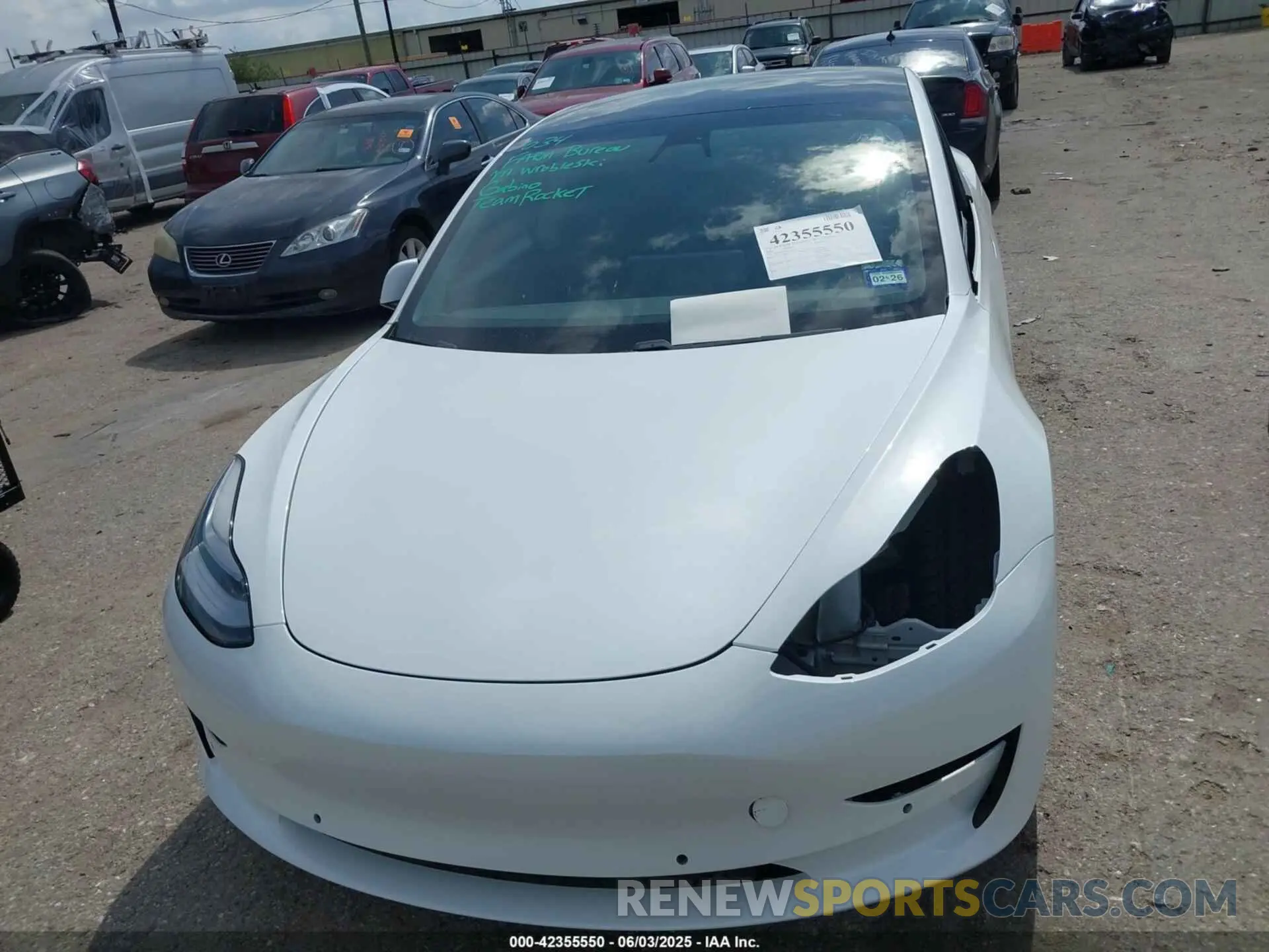10 Photograph of a damaged car 5YJ3E1EB4MF850459 TESLA MODEL 3 2021