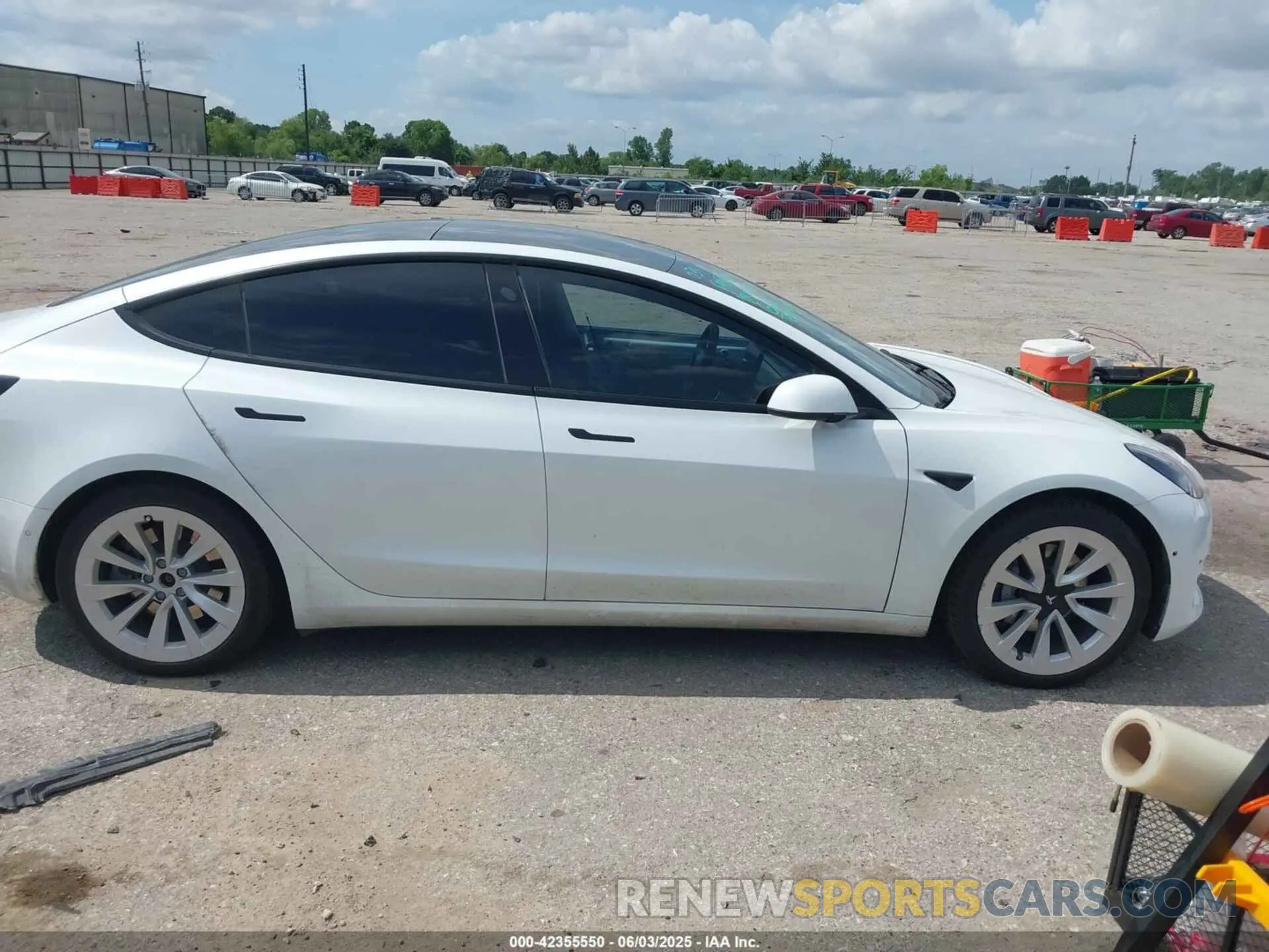 12 Photograph of a damaged car 5YJ3E1EB4MF850459 TESLA MODEL 3 2021