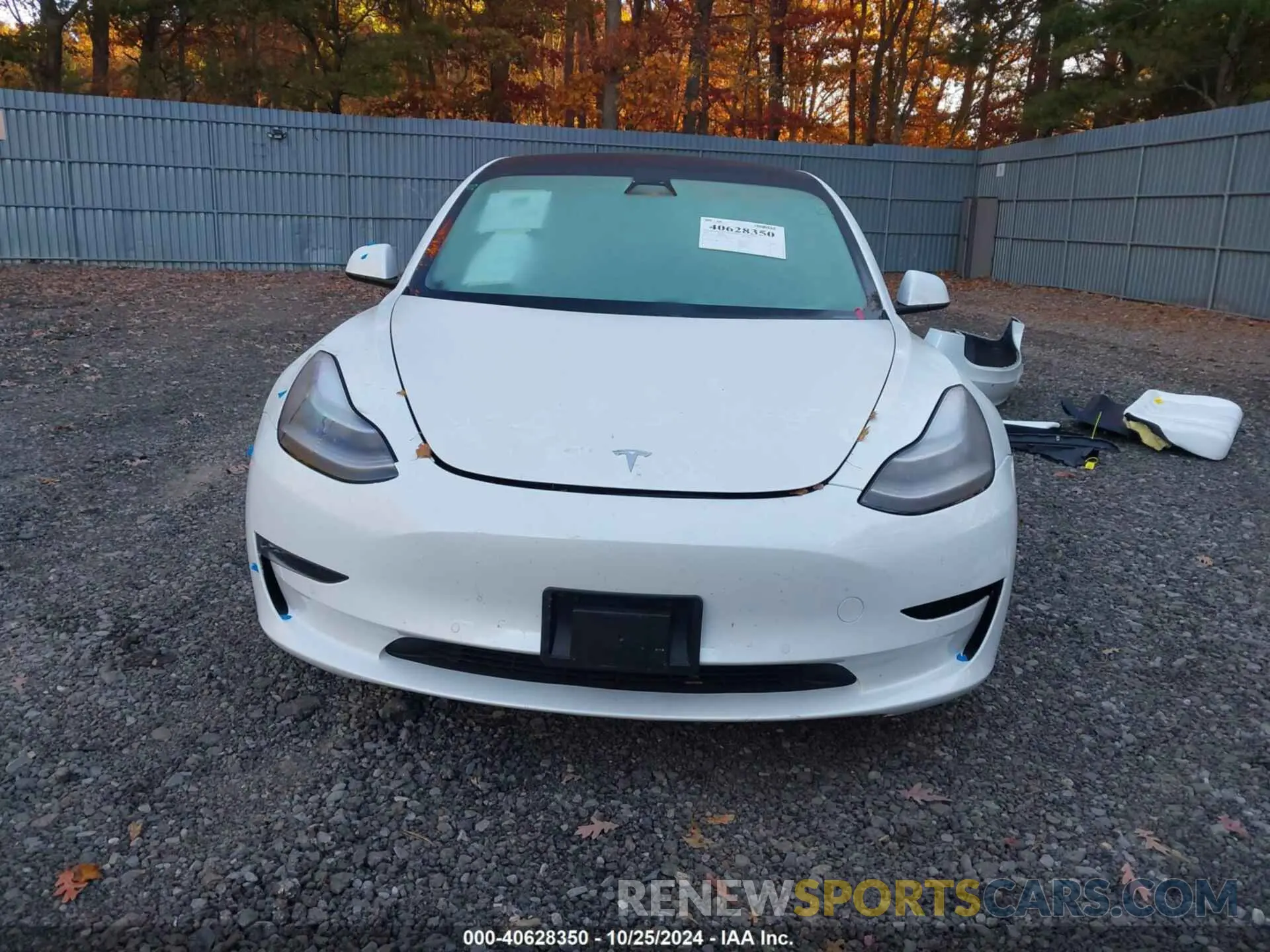 13 Photograph of a damaged car 5YJ3E1EB4MF855158 TESLA MODEL 3 2021