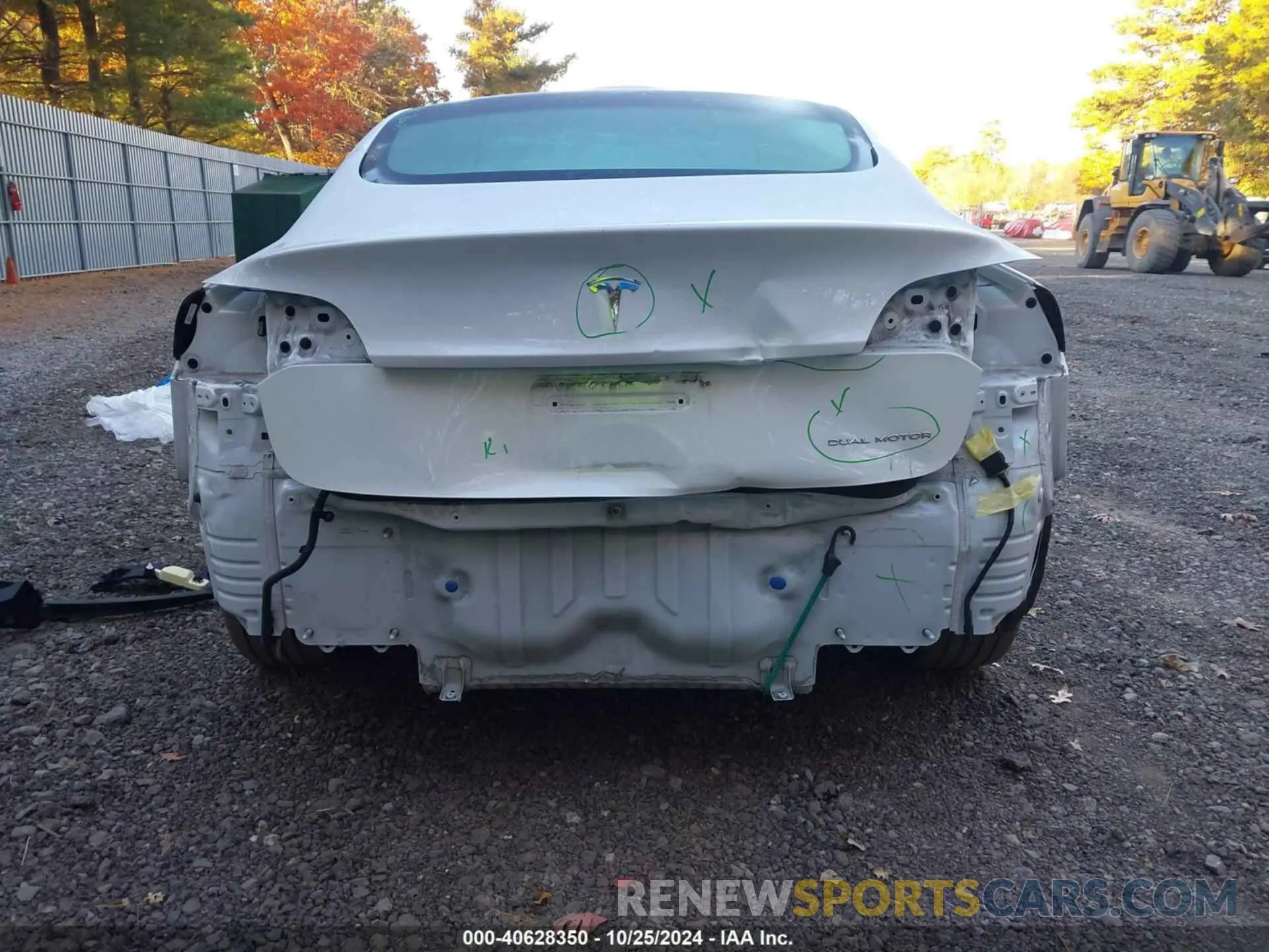 6 Photograph of a damaged car 5YJ3E1EB4MF855158 TESLA MODEL 3 2021