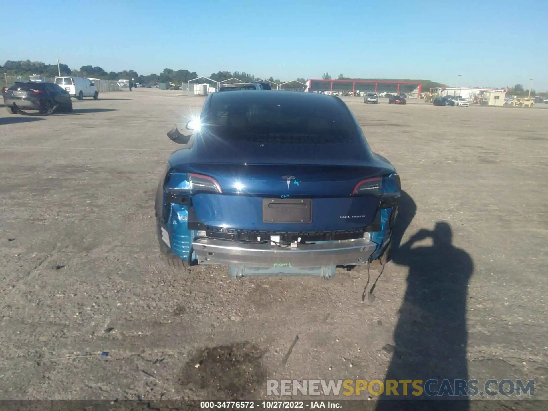 6 Photograph of a damaged car 5YJ3E1EB4MF858612 TESLA MODEL 3 2021