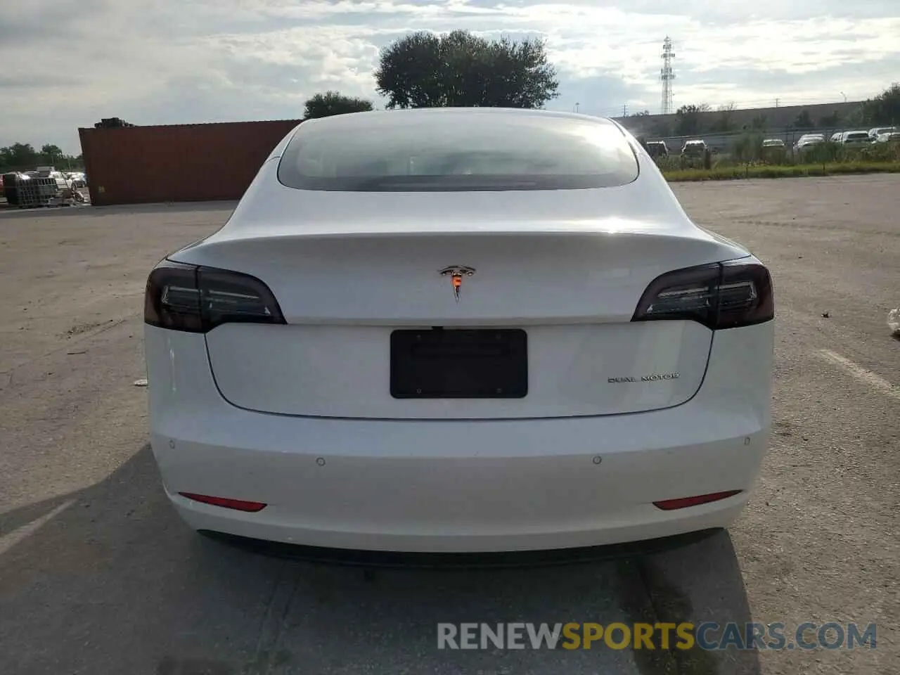 6 Photograph of a damaged car 5YJ3E1EB4MF859887 TESLA MODEL 3 2021