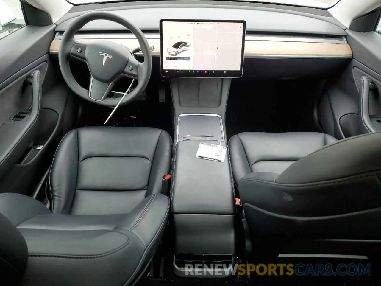 8 Photograph of a damaged car 5YJ3E1EB4MF872882 TESLA MODEL 3 2021