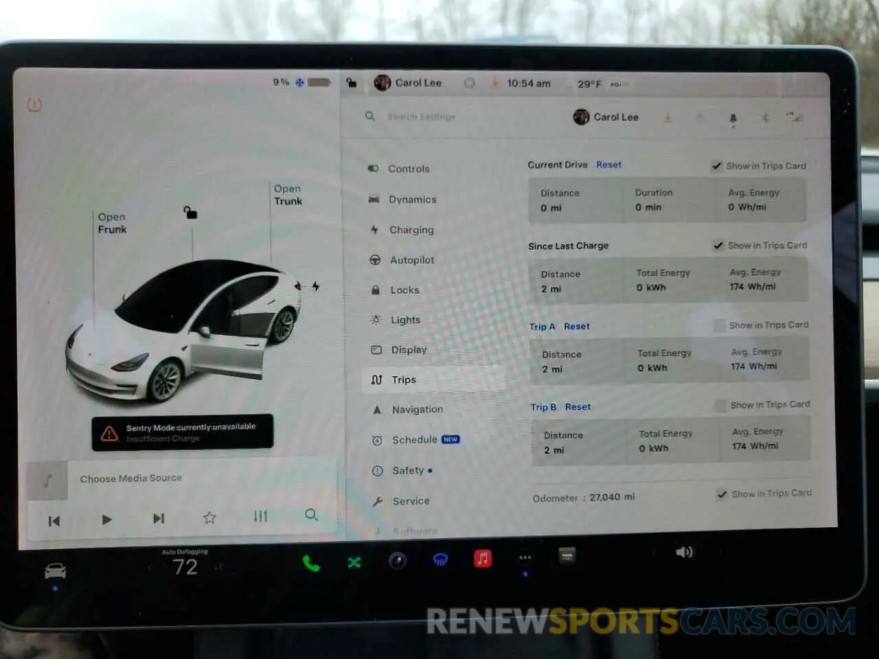 9 Photograph of a damaged car 5YJ3E1EB4MF872882 TESLA MODEL 3 2021