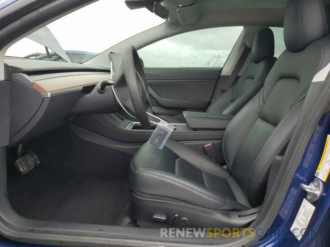 7 Photograph of a damaged car 5YJ3E1EB4MF876849 TESLA MODEL 3 2021
