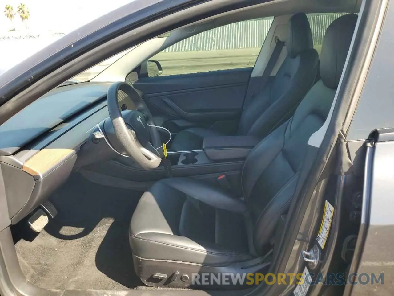 7 Photograph of a damaged car 5YJ3E1EB4MF877242 TESLA MODEL 3 2021