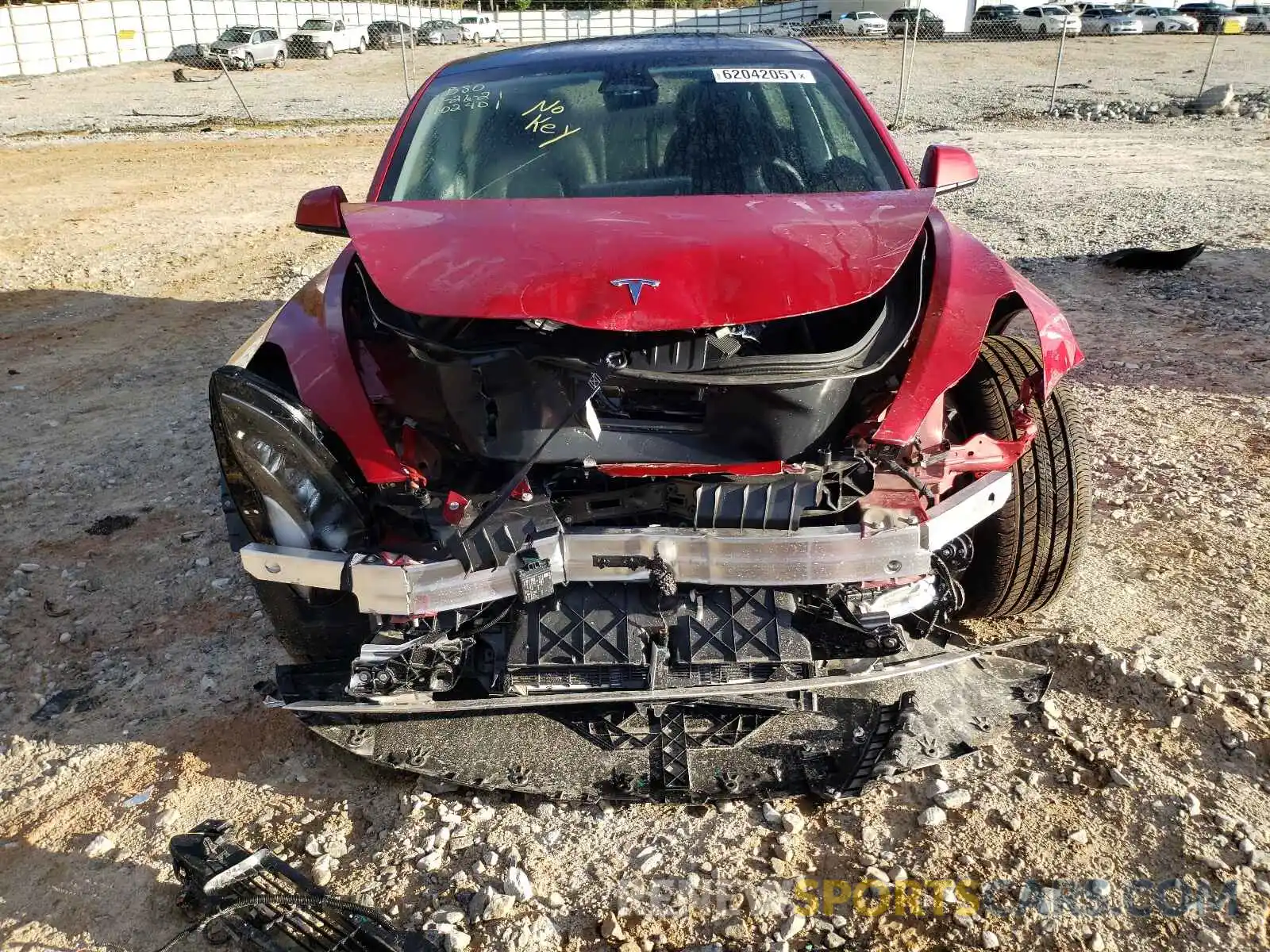 9 Photograph of a damaged car 5YJ3E1EB4MF902401 TESLA MODEL 3 2021