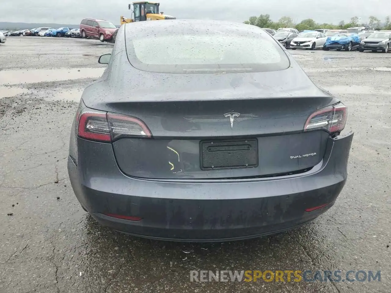 6 Photograph of a damaged car 5YJ3E1EB4MF902690 TESLA MODEL 3 2021