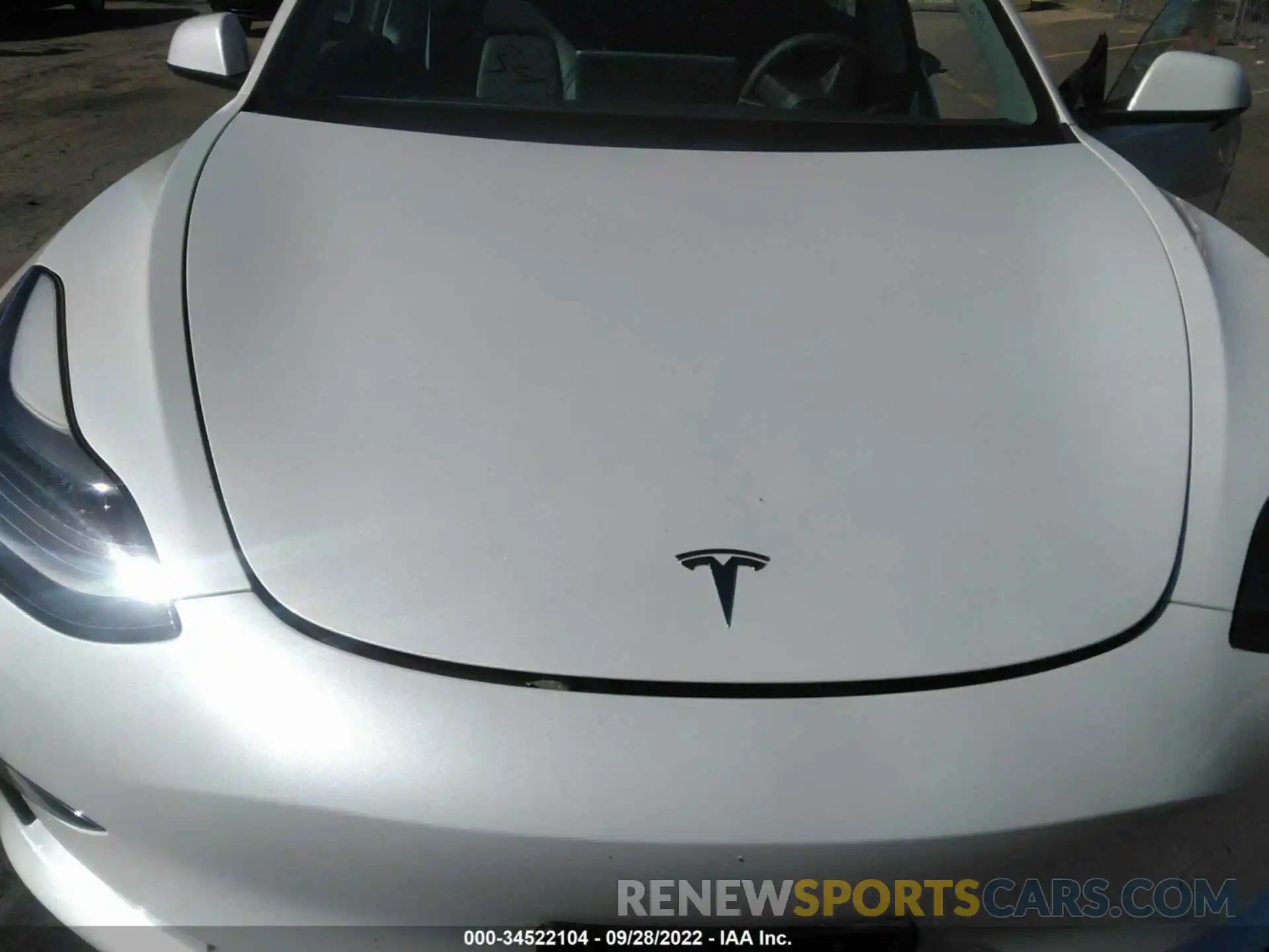 10 Photograph of a damaged car 5YJ3E1EB4MF915441 TESLA MODEL 3 2021