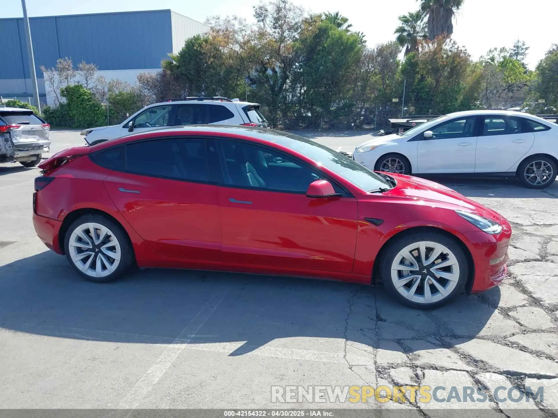 13 Photograph of a damaged car 5YJ3E1EB4MF936743 TESLA MODEL 3 2021