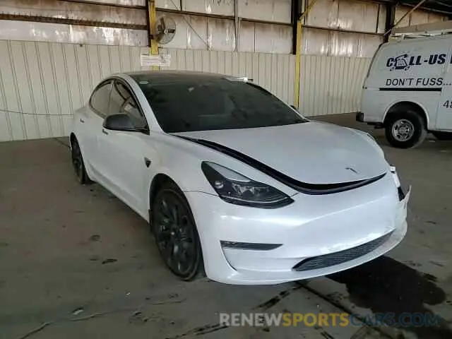 11 Photograph of a damaged car 5YJ3E1EB4MF938427 TESLA MODEL 3 2021
