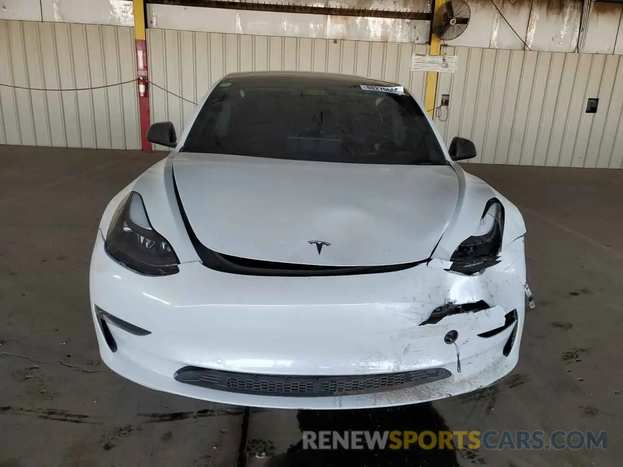 5 Photograph of a damaged car 5YJ3E1EB4MF938427 TESLA MODEL 3 2021