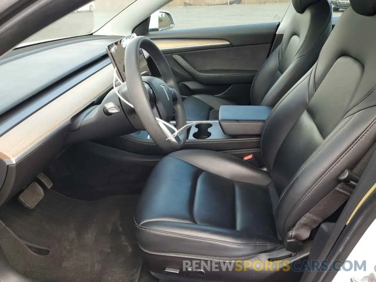 7 Photograph of a damaged car 5YJ3E1EB5MF004003 TESLA MODEL 3 2021