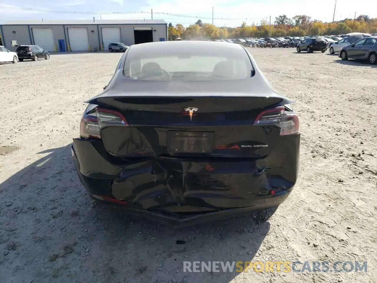 6 Photograph of a damaged car 5YJ3E1EB5MF855766 TESLA MODEL 3 2021