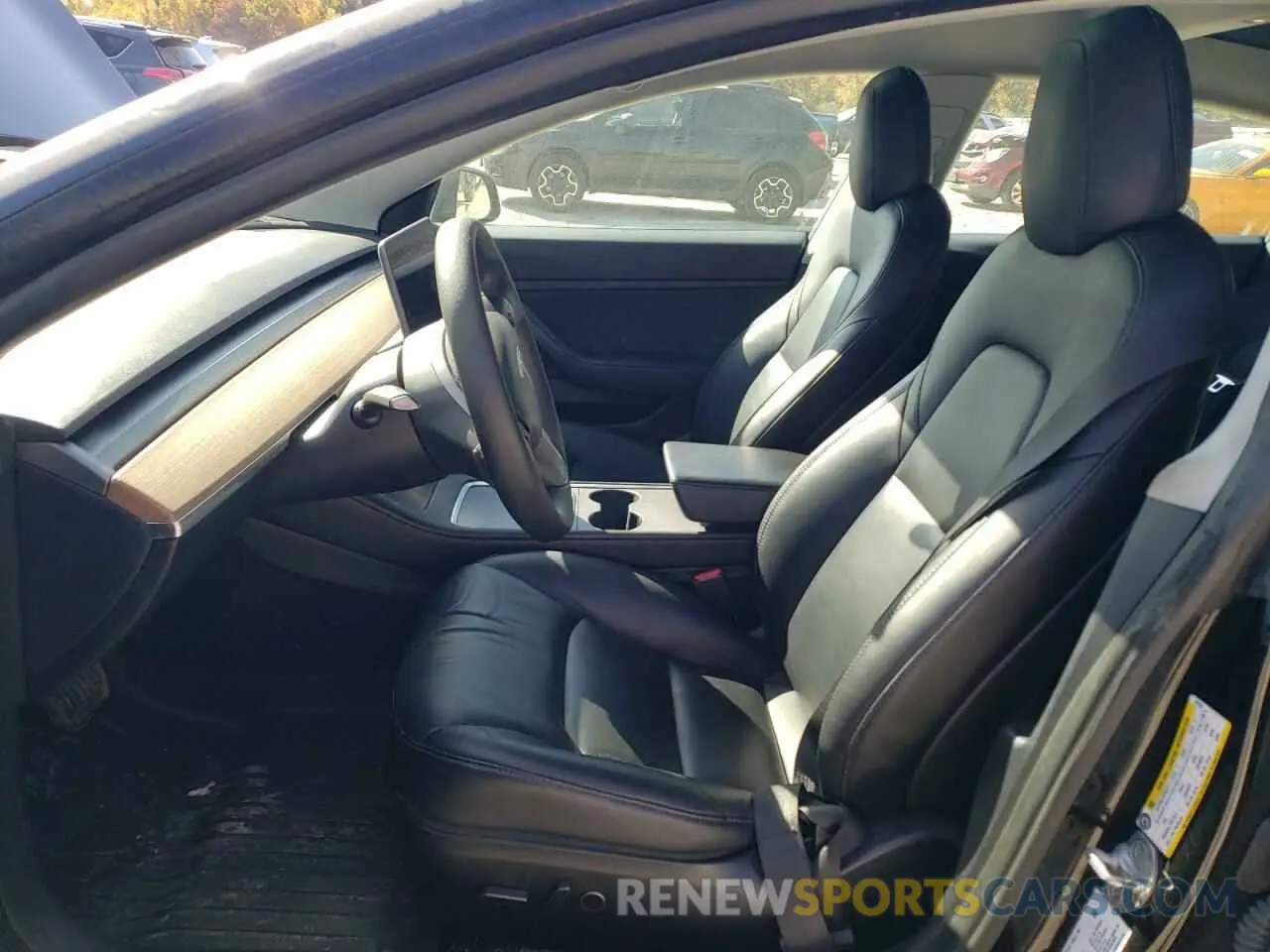7 Photograph of a damaged car 5YJ3E1EB5MF855766 TESLA MODEL 3 2021