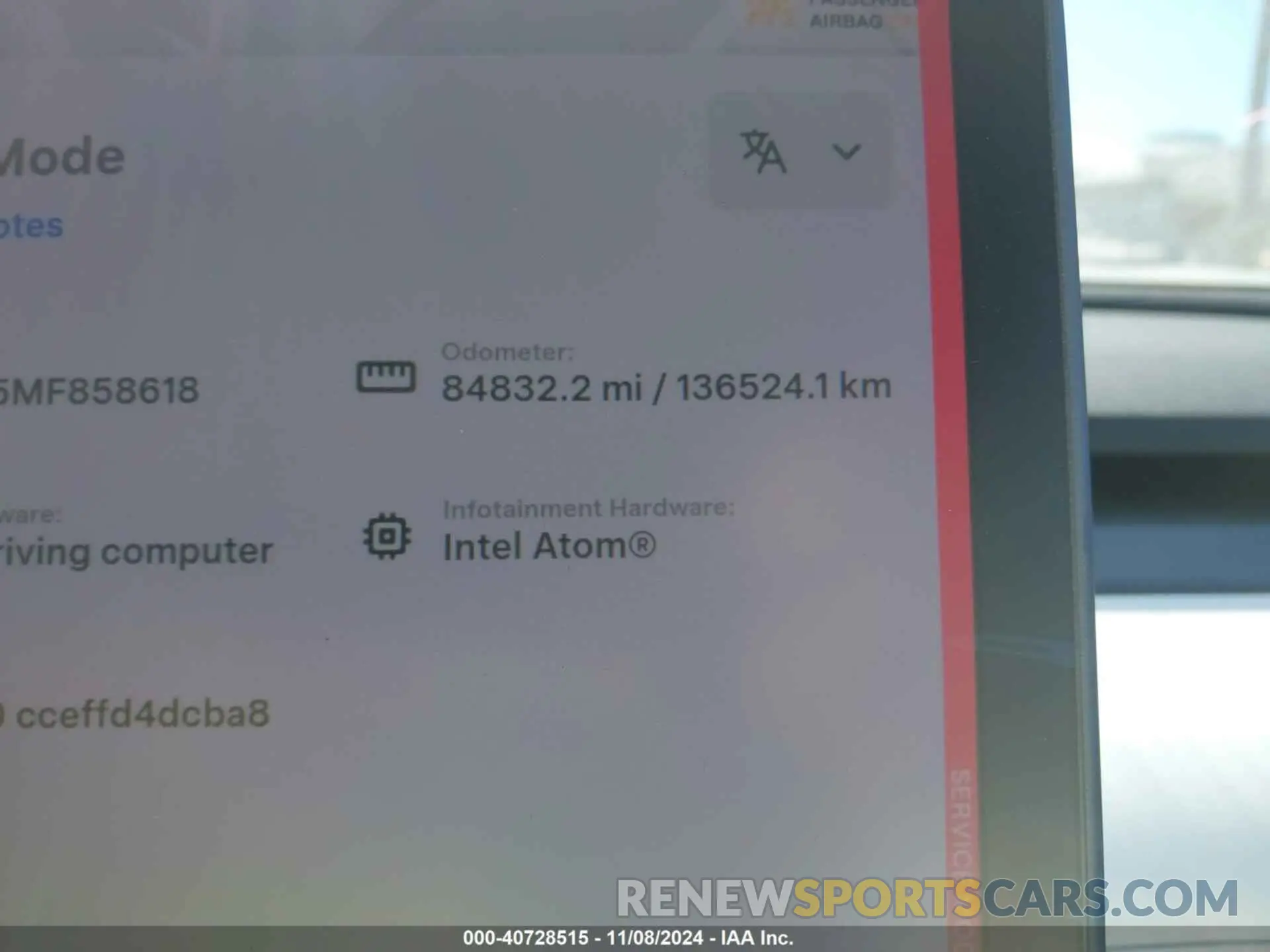 16 Photograph of a damaged car 5YJ3E1EB5MF858618 TESLA MODEL 3 2021