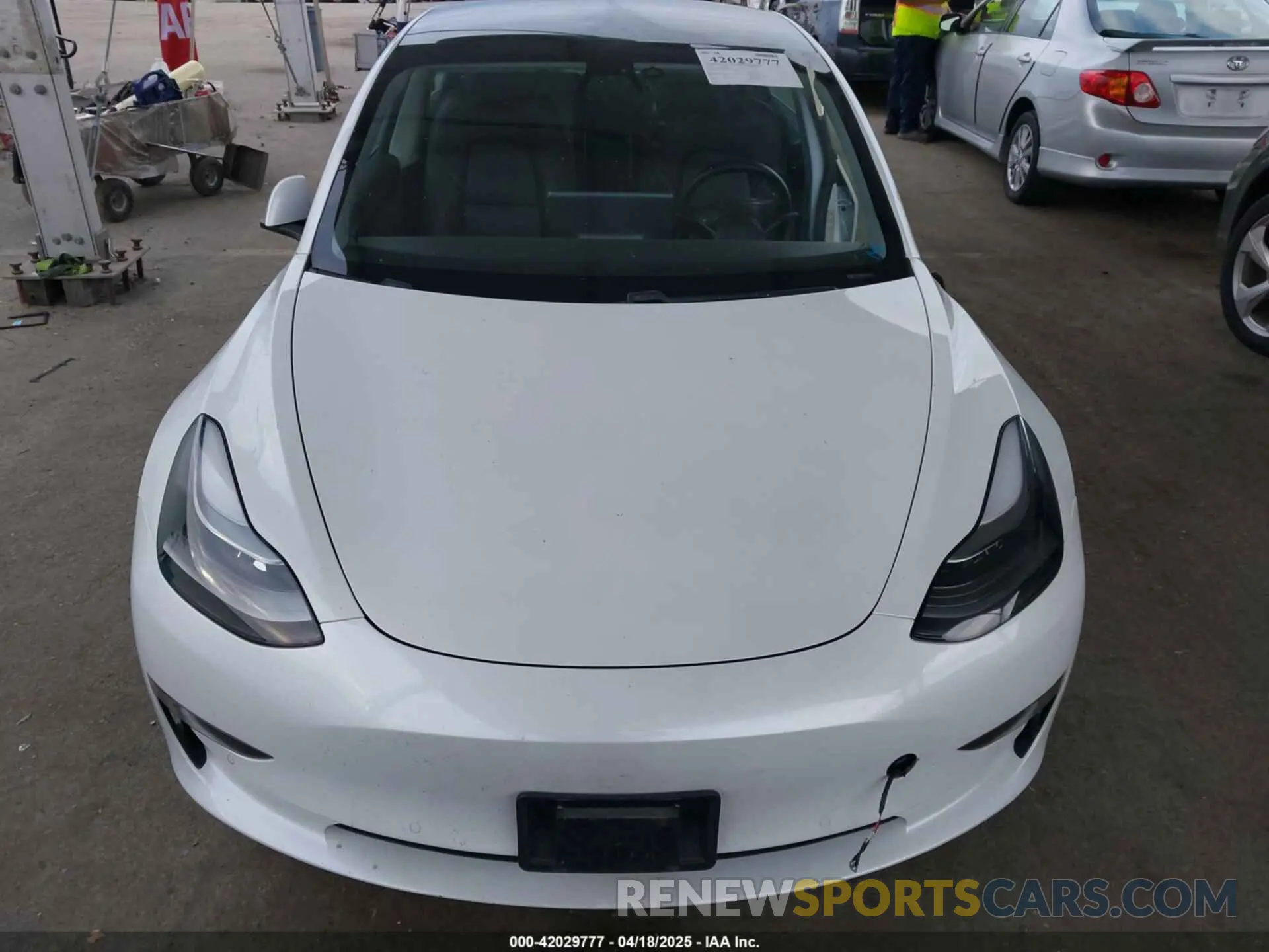 12 Photograph of a damaged car 5YJ3E1EB5MF872874 TESLA MODEL 3 2021