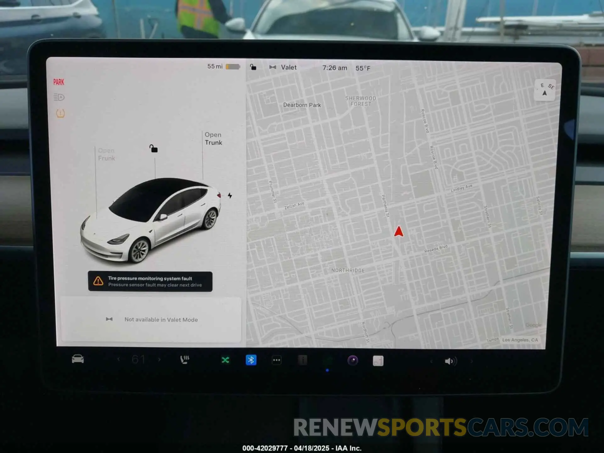 18 Photograph of a damaged car 5YJ3E1EB5MF872874 TESLA MODEL 3 2021