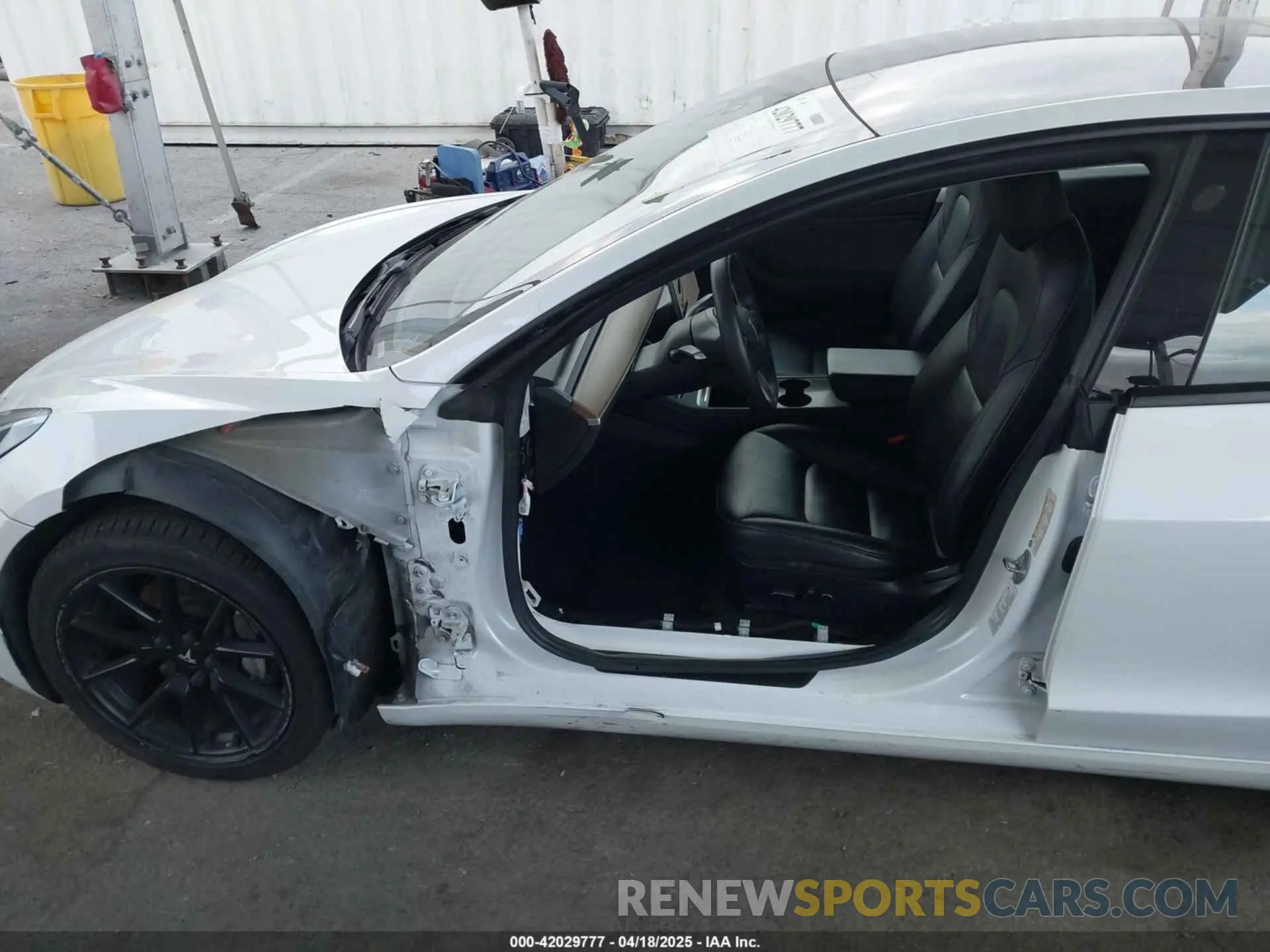 6 Photograph of a damaged car 5YJ3E1EB5MF872874 TESLA MODEL 3 2021