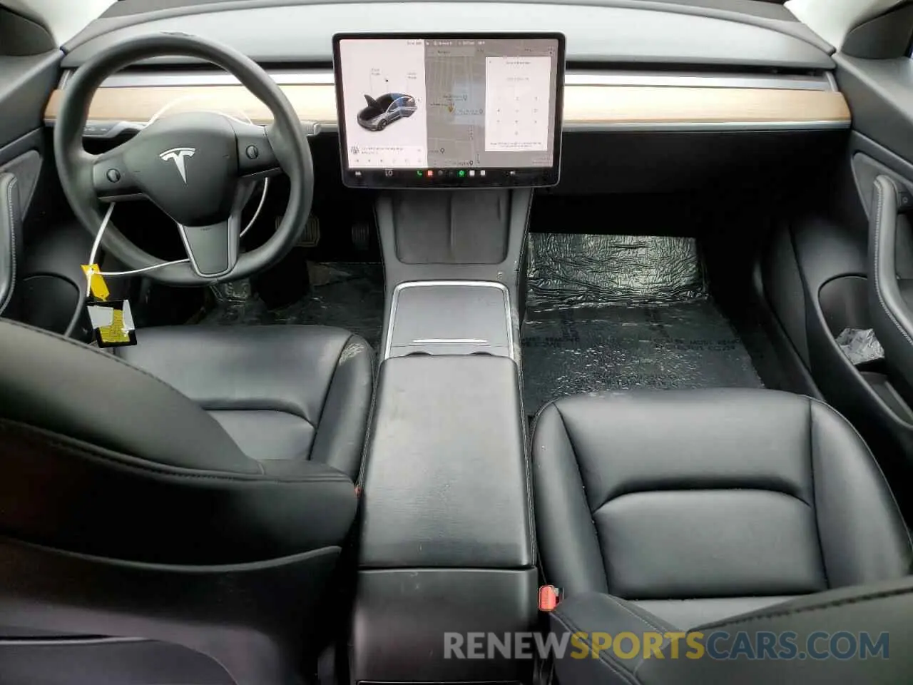 8 Photograph of a damaged car 5YJ3E1EB5MF878366 TESLA MODEL 3 2021