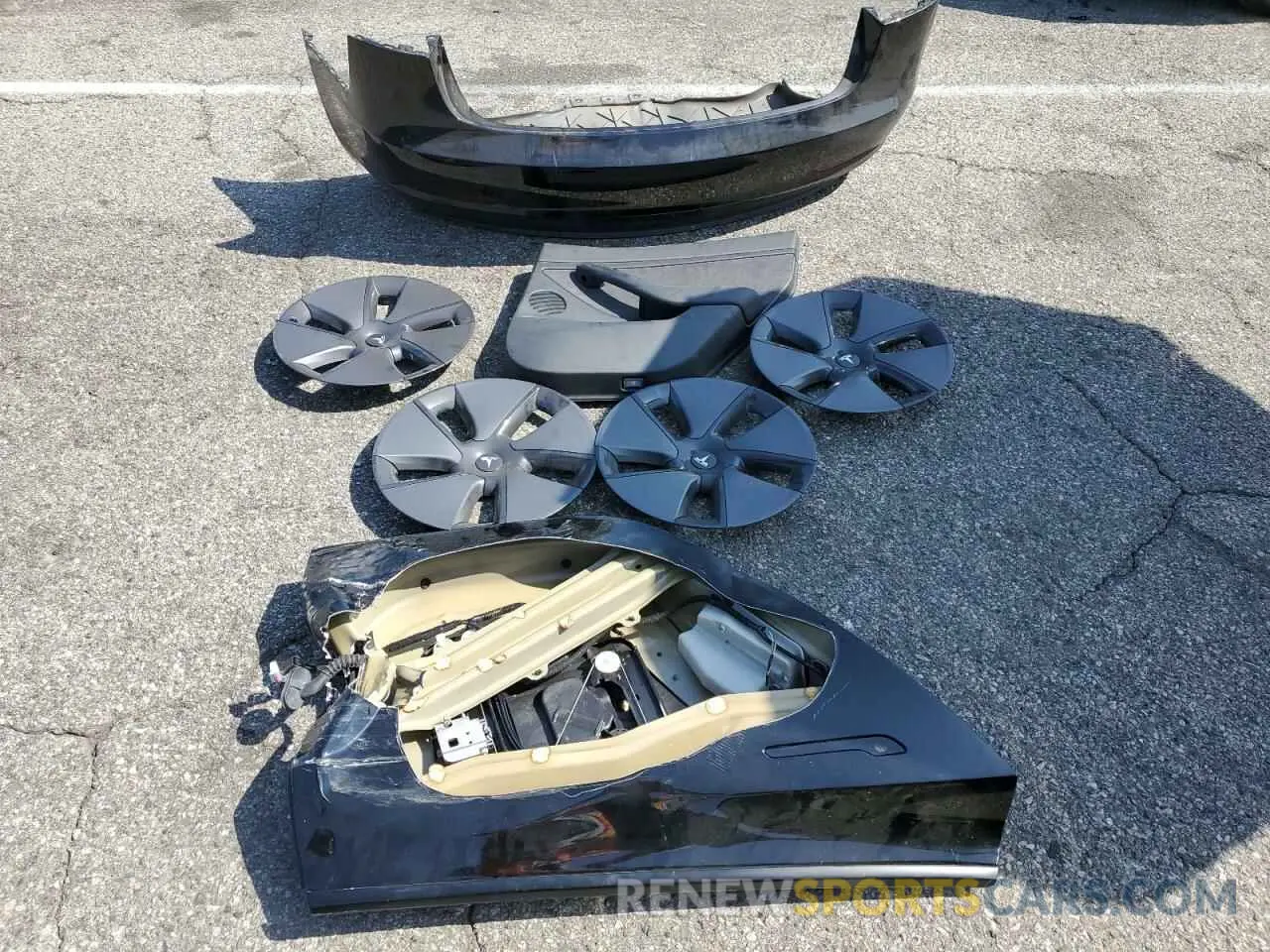 12 Photograph of a damaged car 5YJ3E1EB6MF002955 TESLA MODEL 3 2021