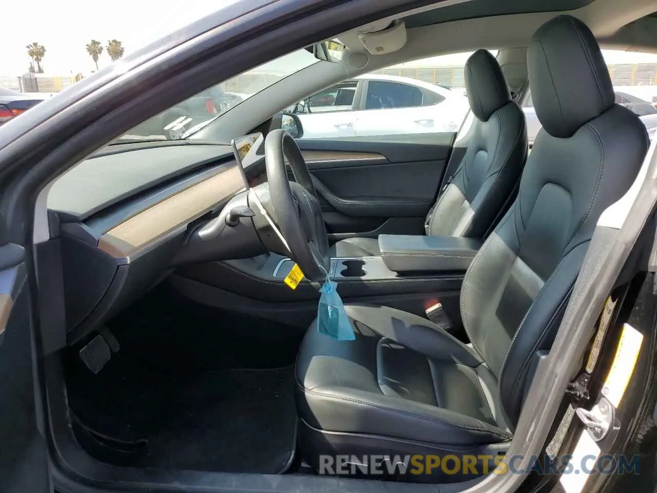 7 Photograph of a damaged car 5YJ3E1EB6MF002955 TESLA MODEL 3 2021