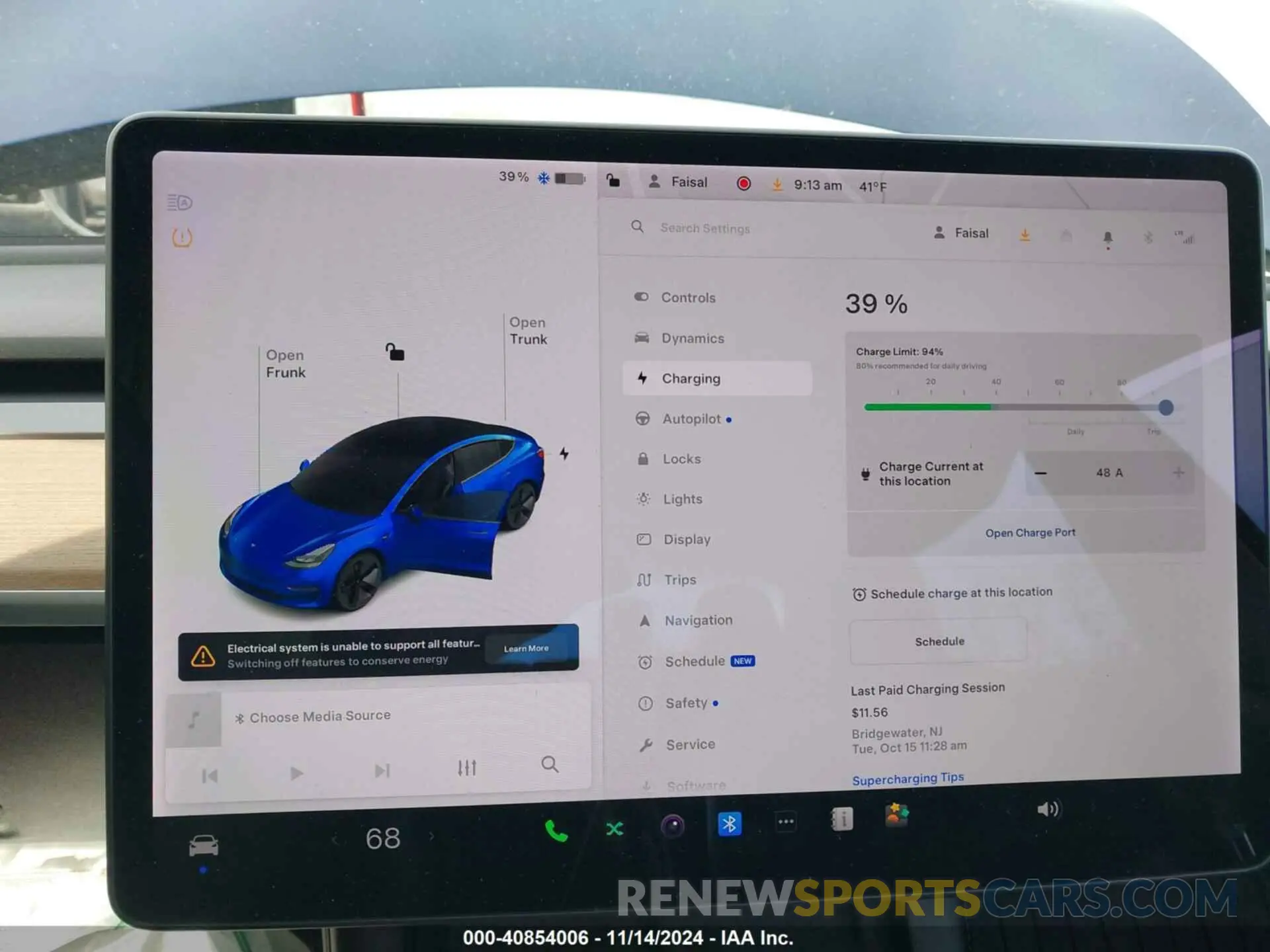 17 Photograph of a damaged car 5YJ3E1EB6MF037107 TESLA MODEL 3 2021
