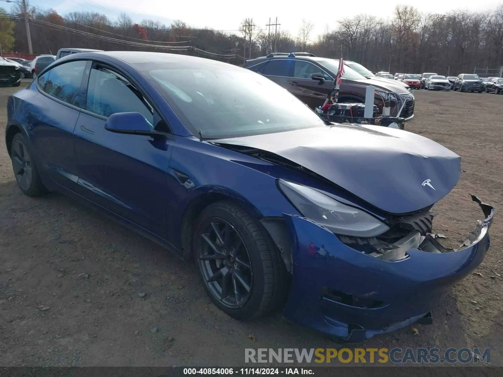 20 Photograph of a damaged car 5YJ3E1EB6MF037107 TESLA MODEL 3 2021