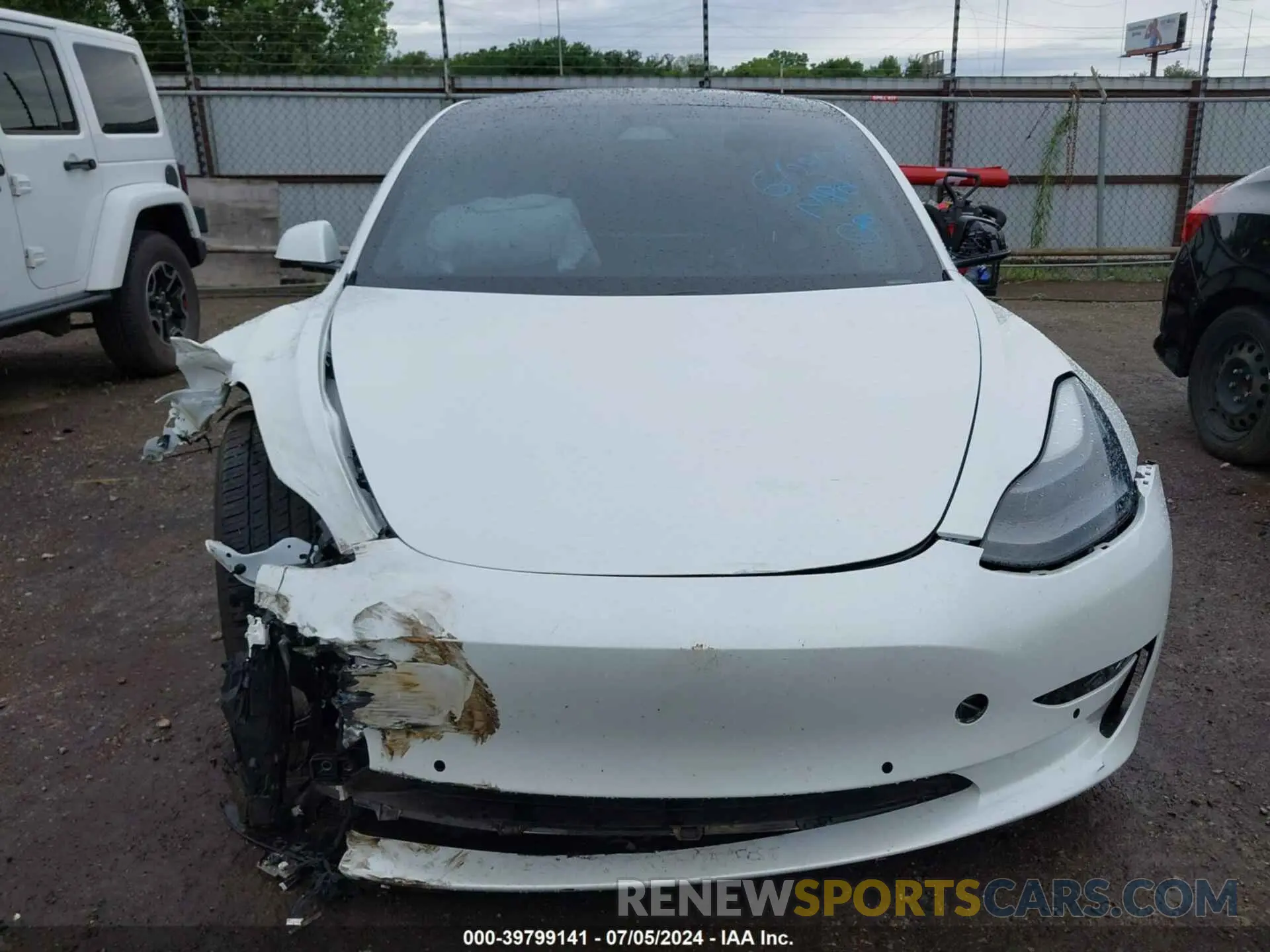 11 Photograph of a damaged car 5YJ3E1EB6MF048950 TESLA MODEL 3 2021
