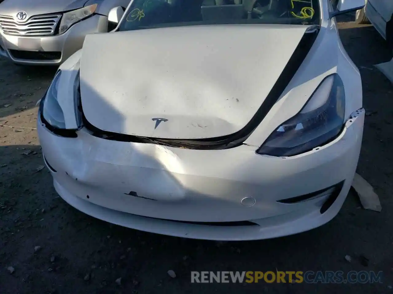 7 Photograph of a damaged car 5YJ3E1EB6MF055302 TESLA MODEL 3 2021