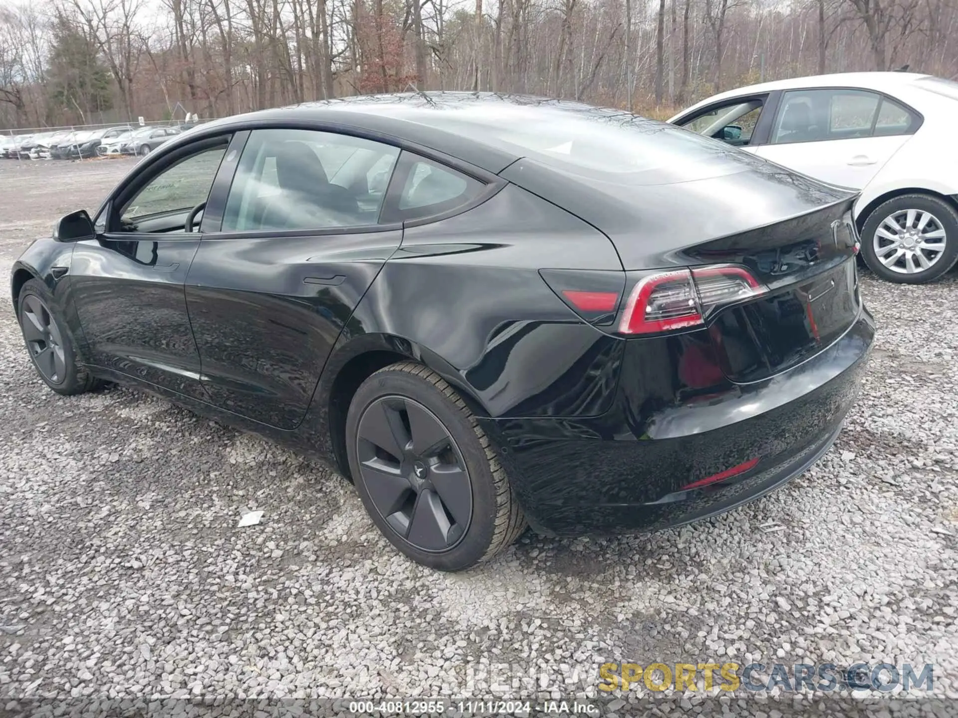 3 Photograph of a damaged car 5YJ3E1EB6MF055901 TESLA MODEL 3 2021