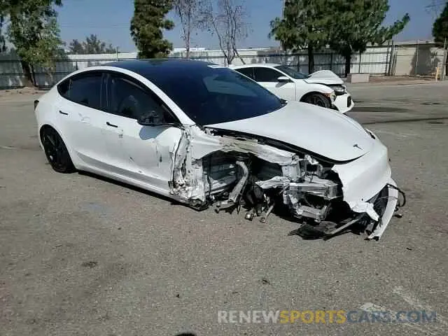 14 Photograph of a damaged car 5YJ3E1EB6MF073590 TESLA MODEL 3 2021