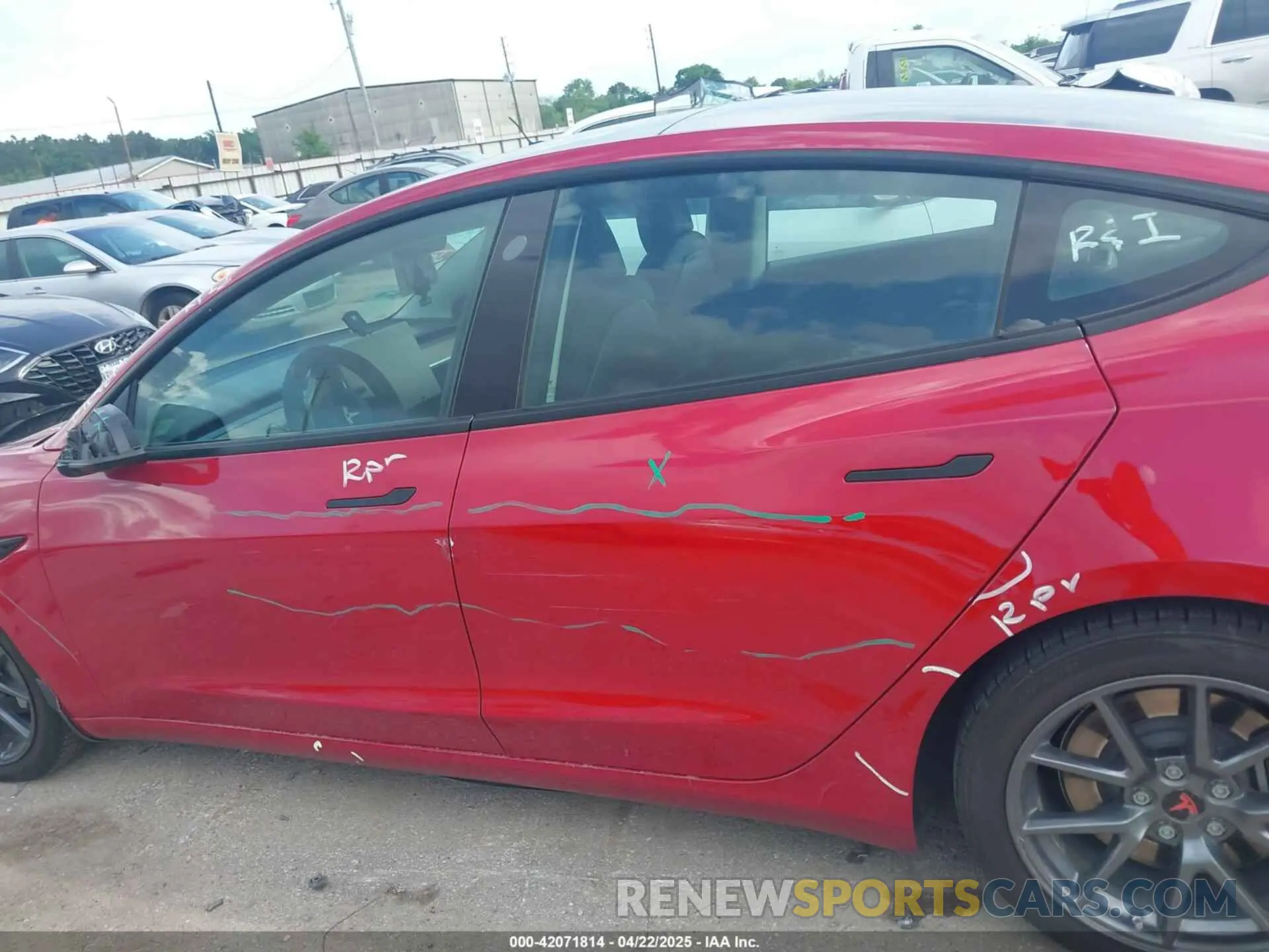 13 Photograph of a damaged car 5YJ3E1EB6MF085836 TESLA MODEL 3 2021