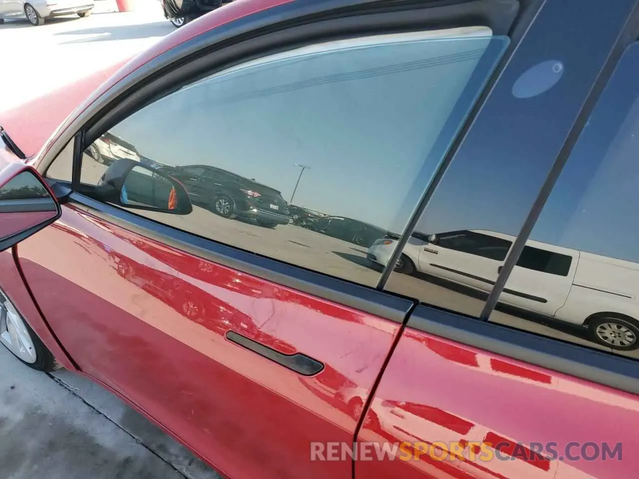 8 Photograph of a damaged car 5YJ3E1EB6MF859700 TESLA MODEL 3 2021