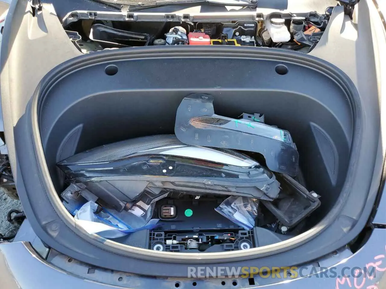 11 Photograph of a damaged car 5YJ3E1EB6MF878327 TESLA MODEL 3 2021