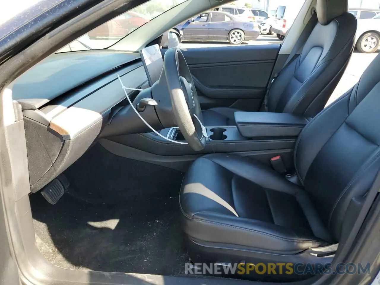 7 Photograph of a damaged car 5YJ3E1EB6MF878327 TESLA MODEL 3 2021