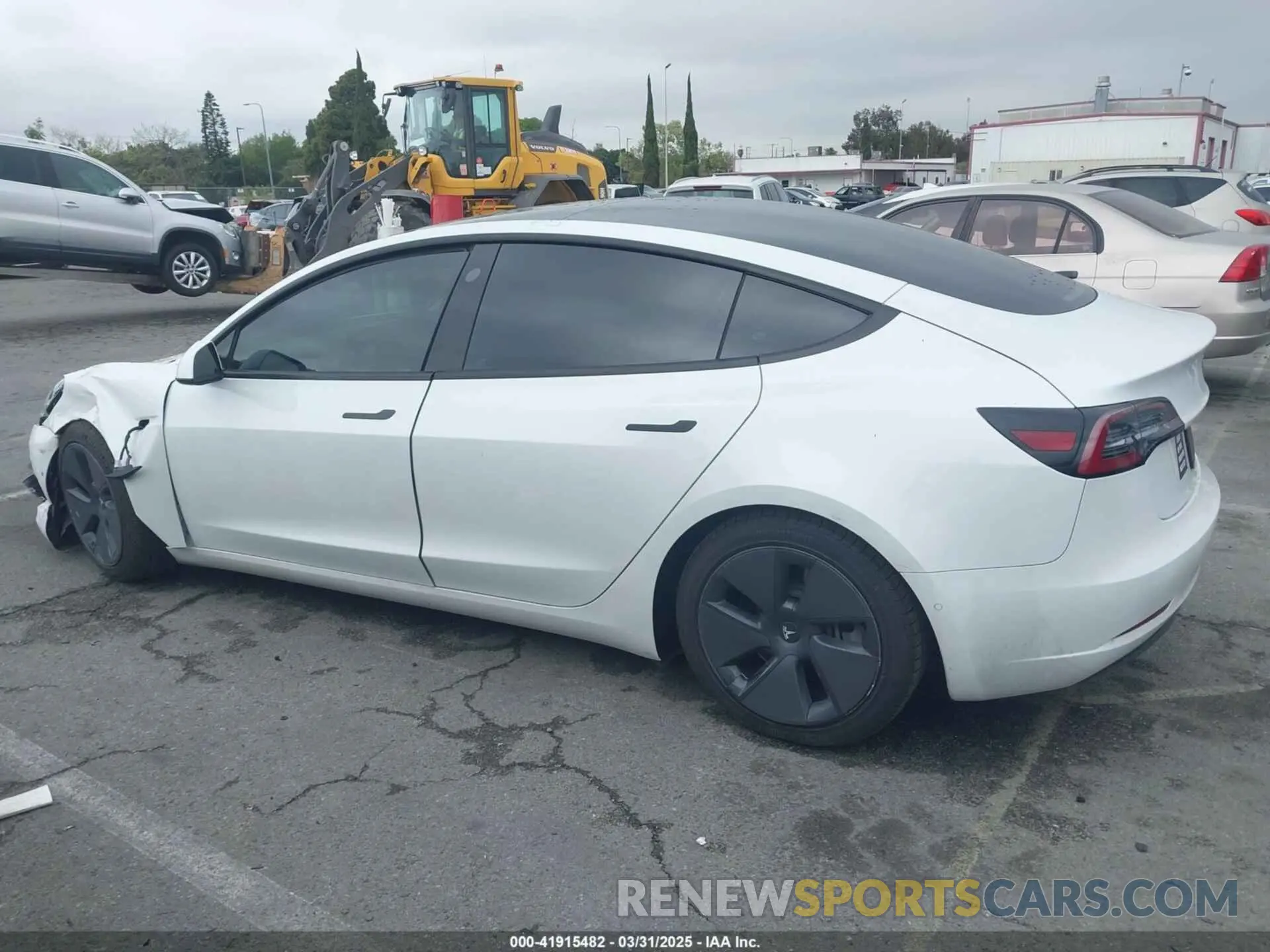 13 Photograph of a damaged car 5YJ3E1EB6MF878957 TESLA MODEL 3 2021
