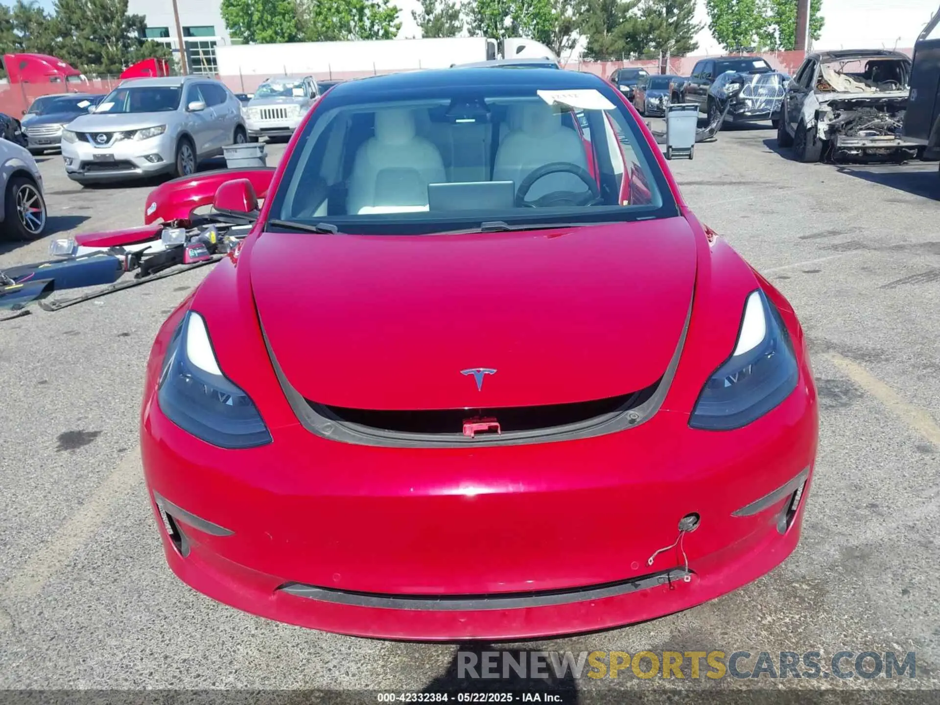 13 Photograph of a damaged car 5YJ3E1EB6MF879669 TESLA MODEL 3 2021