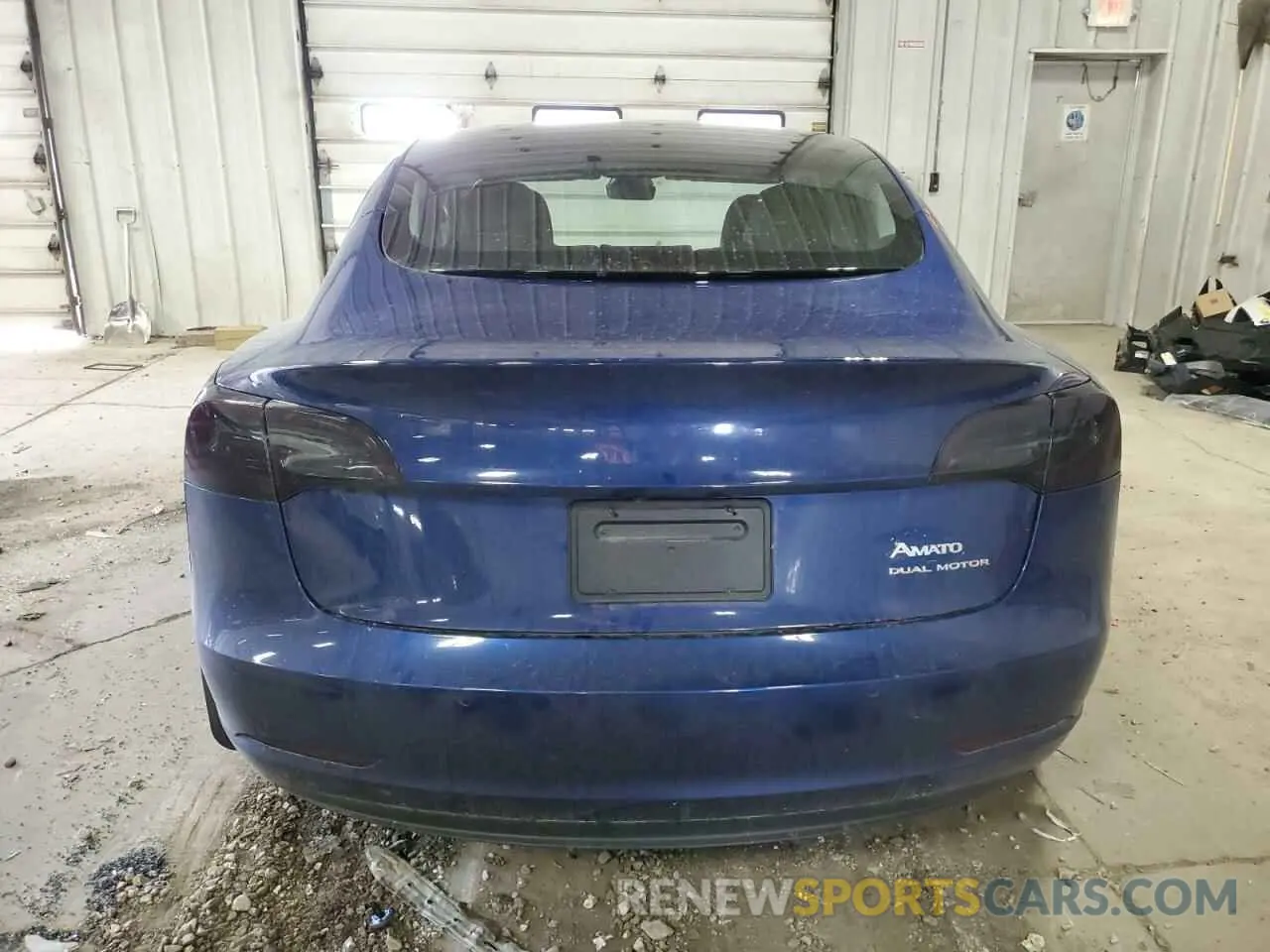 6 Photograph of a damaged car 5YJ3E1EB6MF902352 TESLA MODEL 3 2021