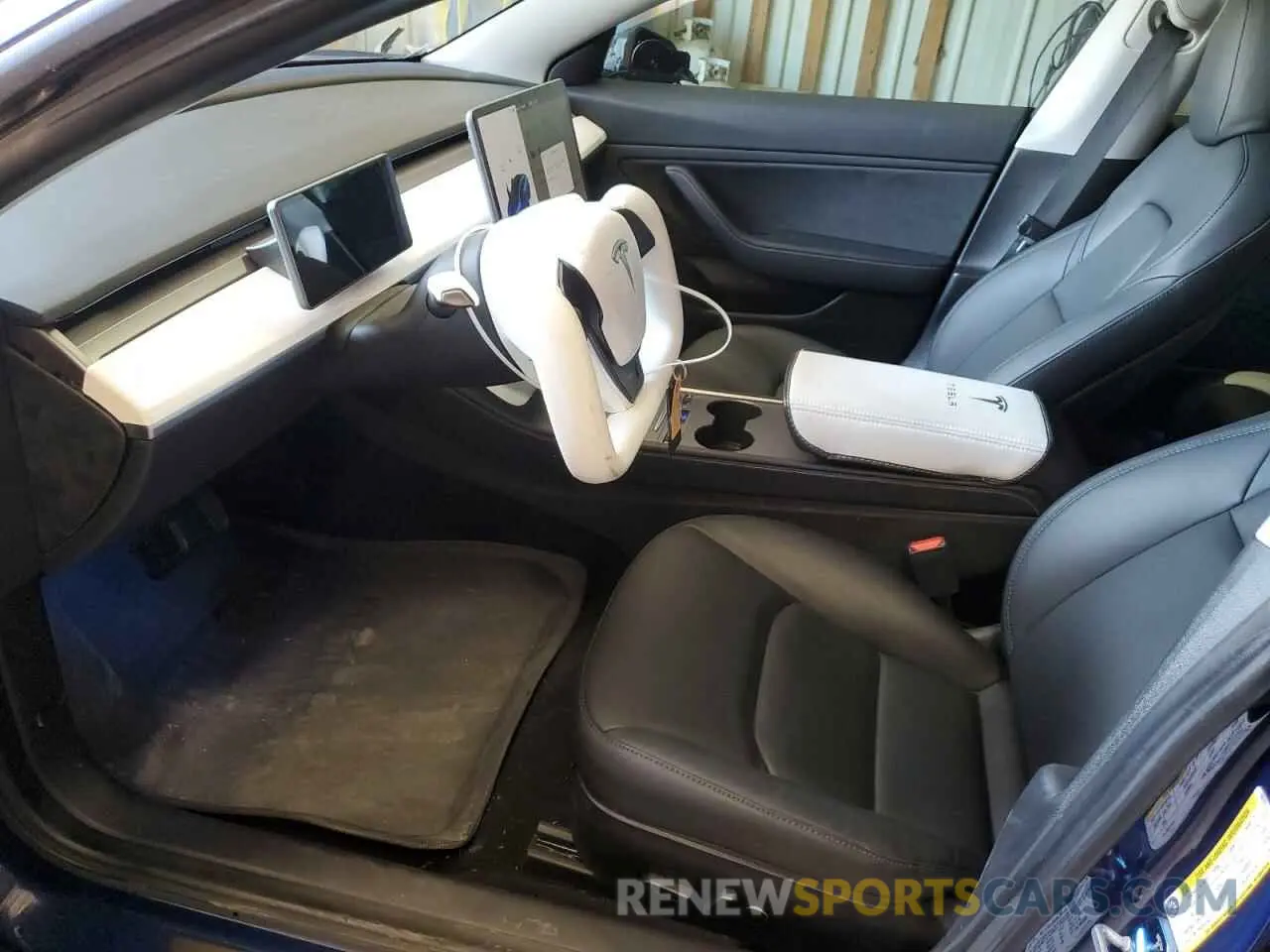 7 Photograph of a damaged car 5YJ3E1EB6MF902352 TESLA MODEL 3 2021