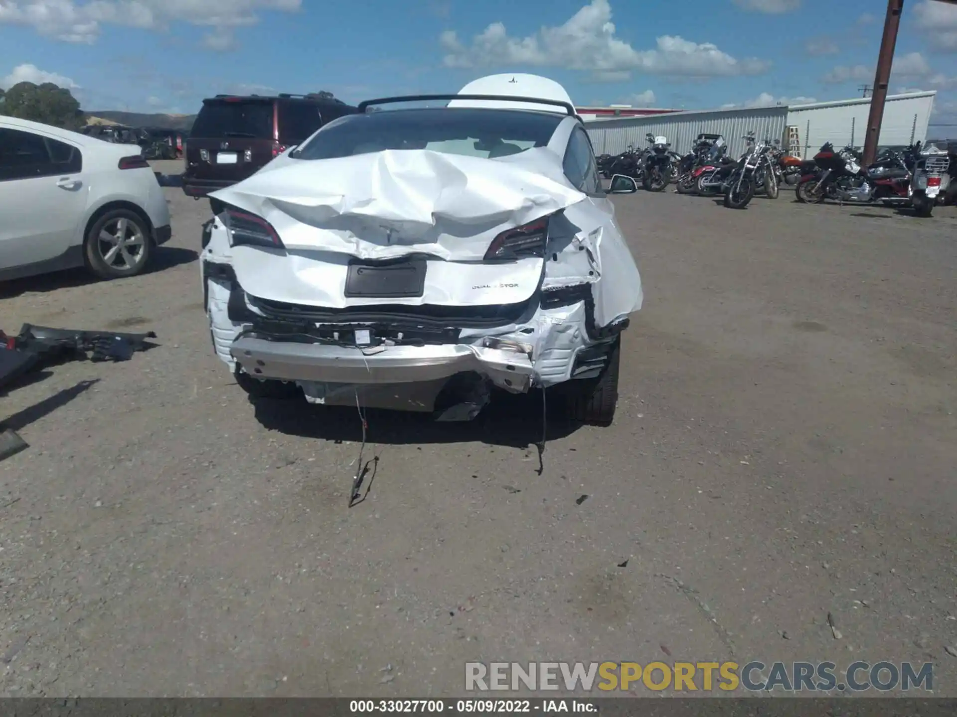 6 Photograph of a damaged car 5YJ3E1EB6MF926652 TESLA MODEL 3 2021