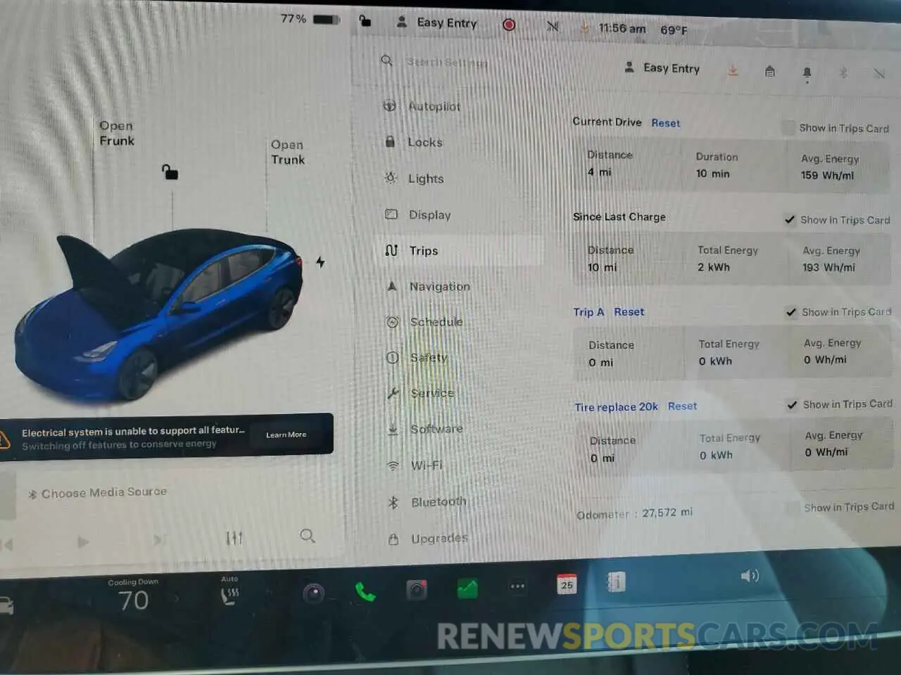 9 Photograph of a damaged car 5YJ3E1EB6MF980601 TESLA MODEL 3 2021