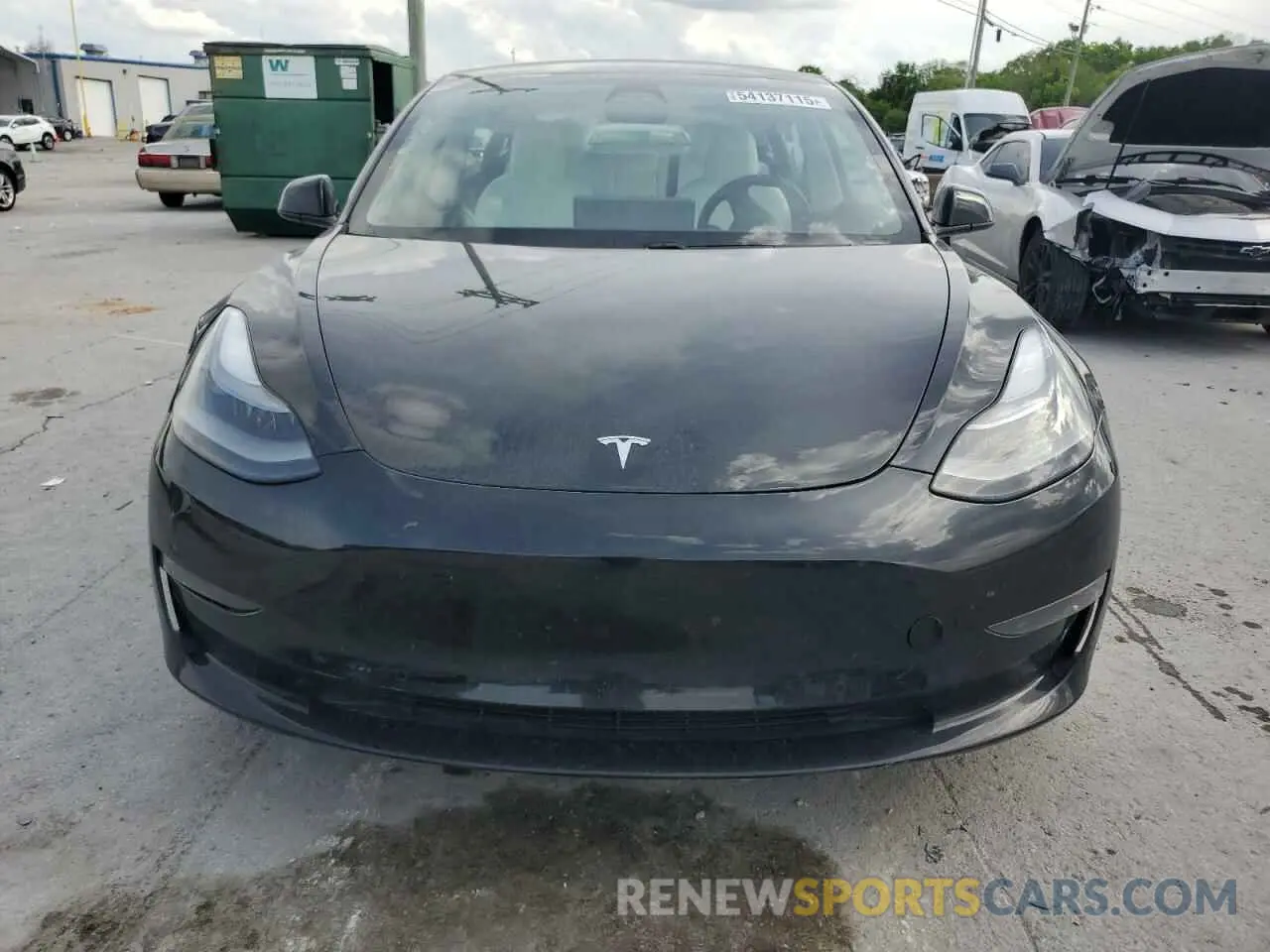 5 Photograph of a damaged car 5YJ3E1EB6MF980646 TESLA MODEL 3 2021