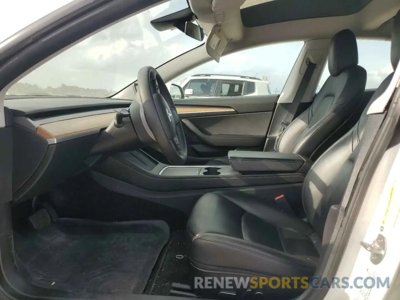 7 Photograph of a damaged car 5YJ3E1EB6MF988326 TESLA MODEL 3 2021