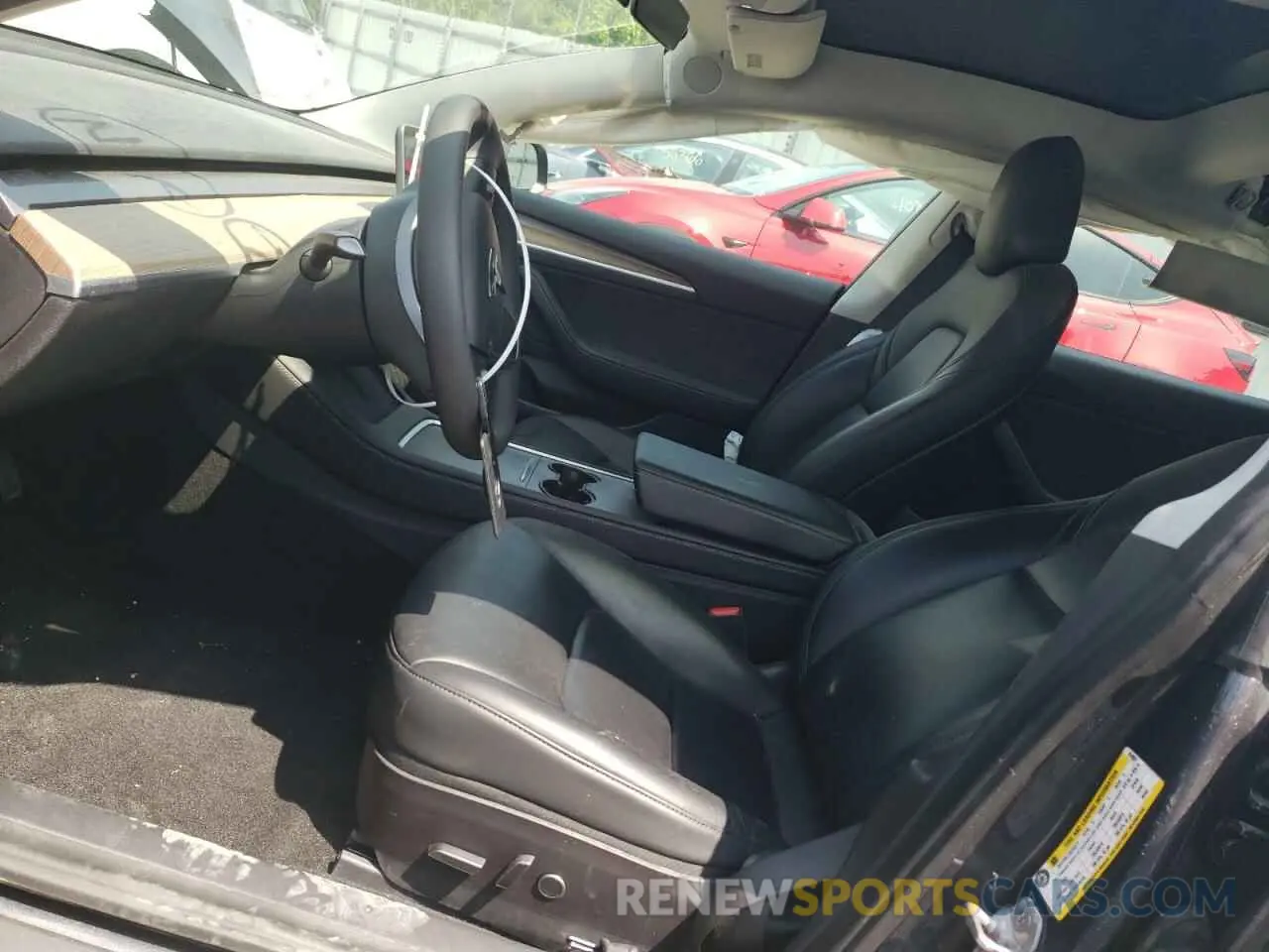 7 Photograph of a damaged car 5YJ3E1EB7MF014824 TESLA MODEL 3 2021