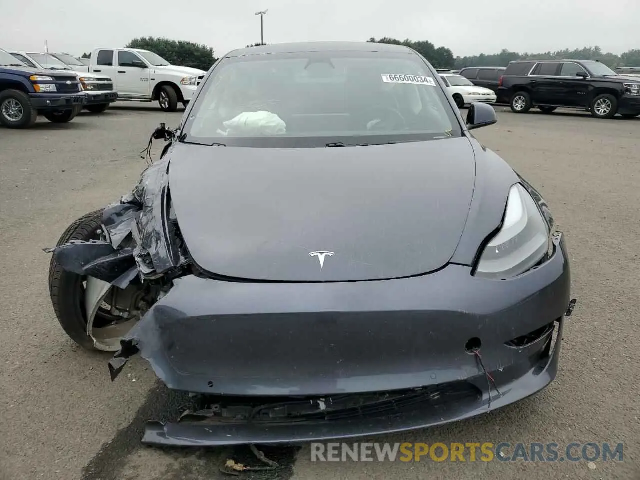 5 Photograph of a damaged car 5YJ3E1EB7MF031459 TESLA MODEL 3 2021