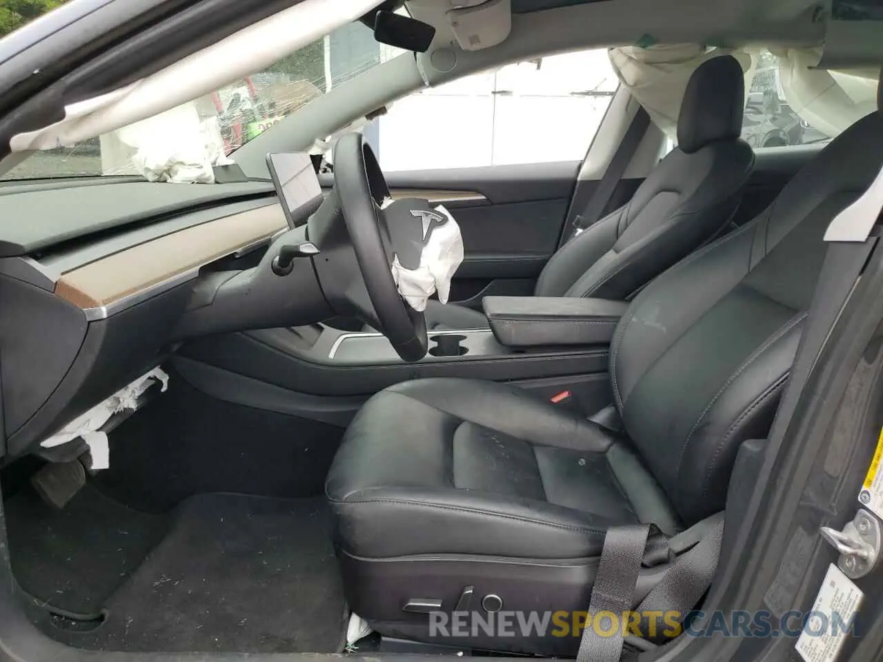 7 Photograph of a damaged car 5YJ3E1EB7MF031459 TESLA MODEL 3 2021